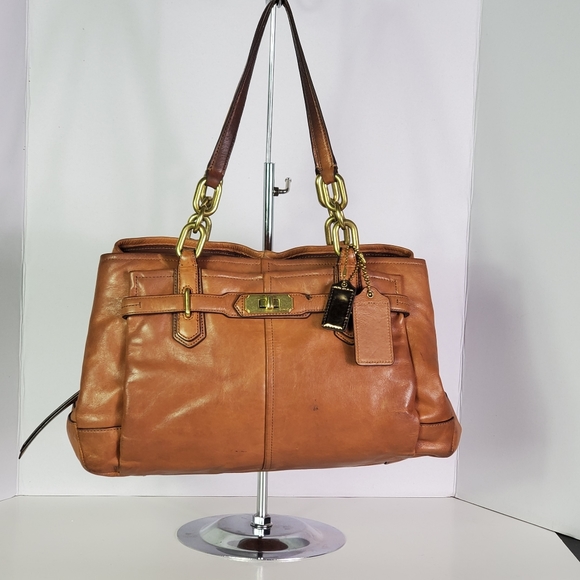 Coach leather handbag - Picture 2 of 12